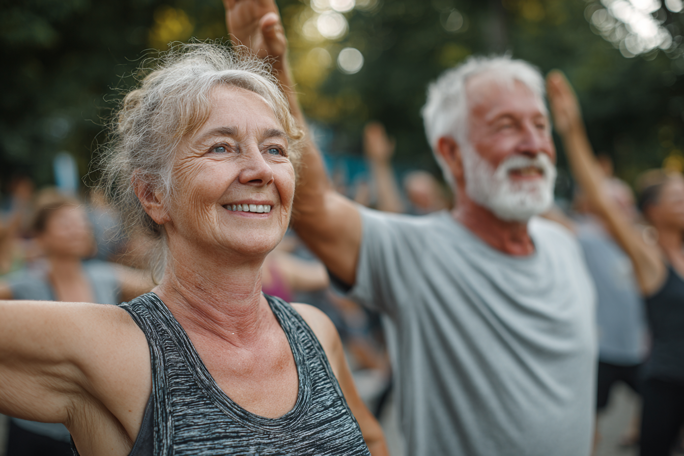 Дихальні вправи на свіжому повітрі